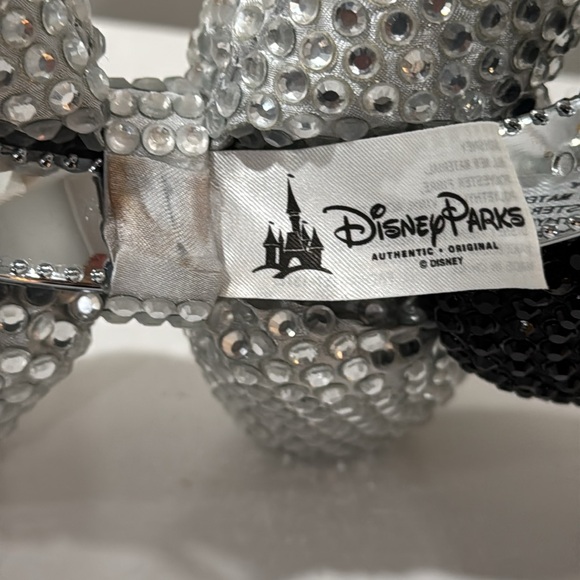 Disney 60th Minnie Mouse Ears Swarovski Headband - Picture 4 of 6